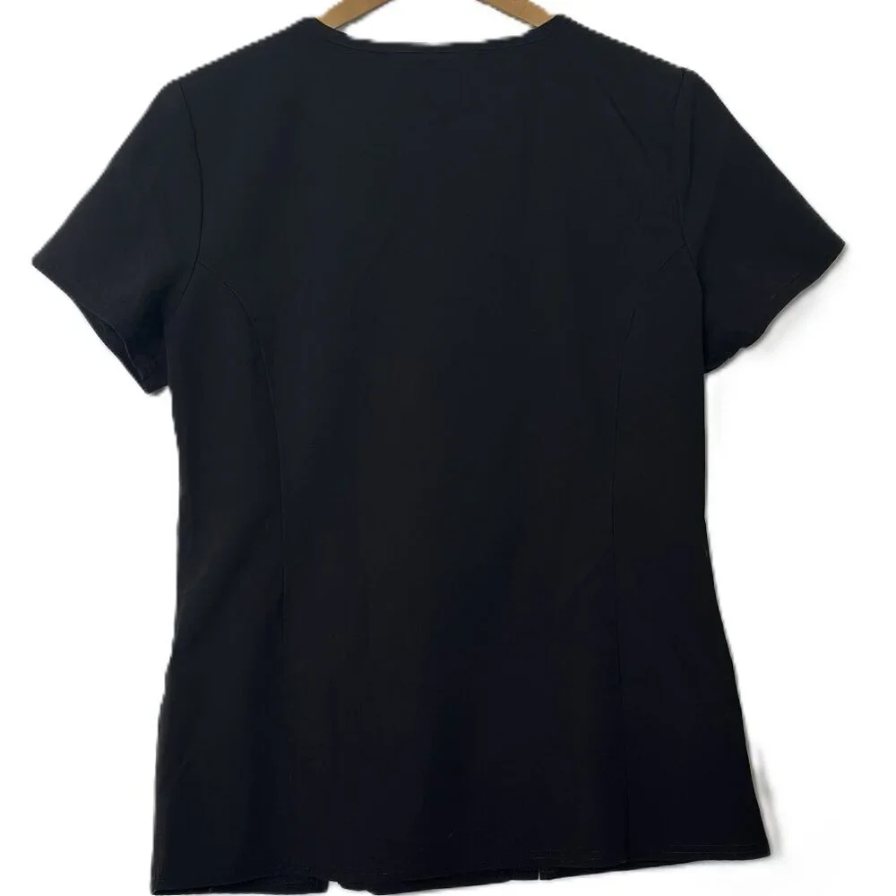 Black Dickies Scrub Top Size Small - Picture 6 of 6